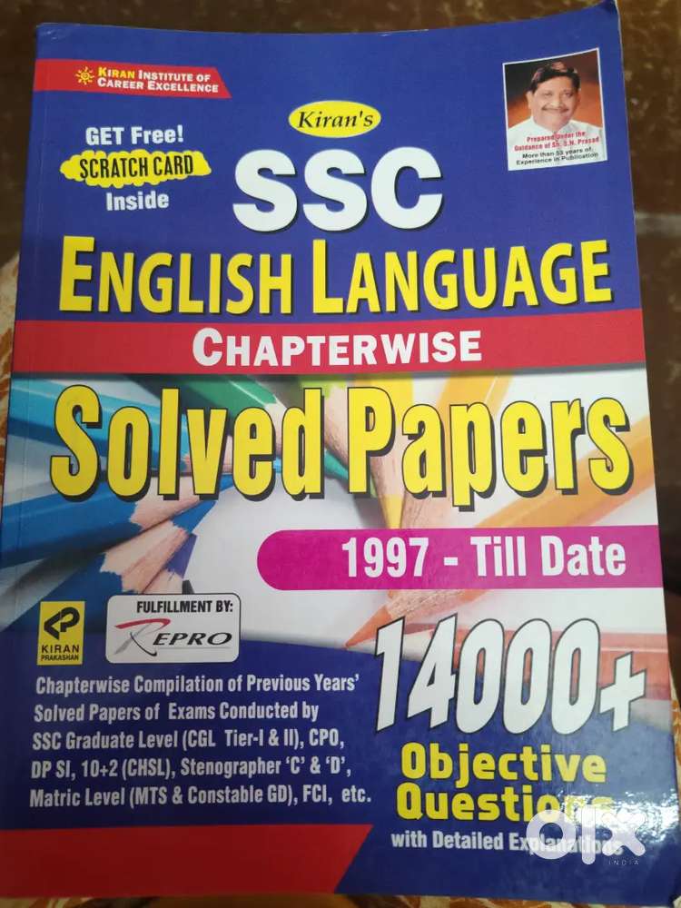 Kiran's SSC English Language Chapterwise Solved Papers