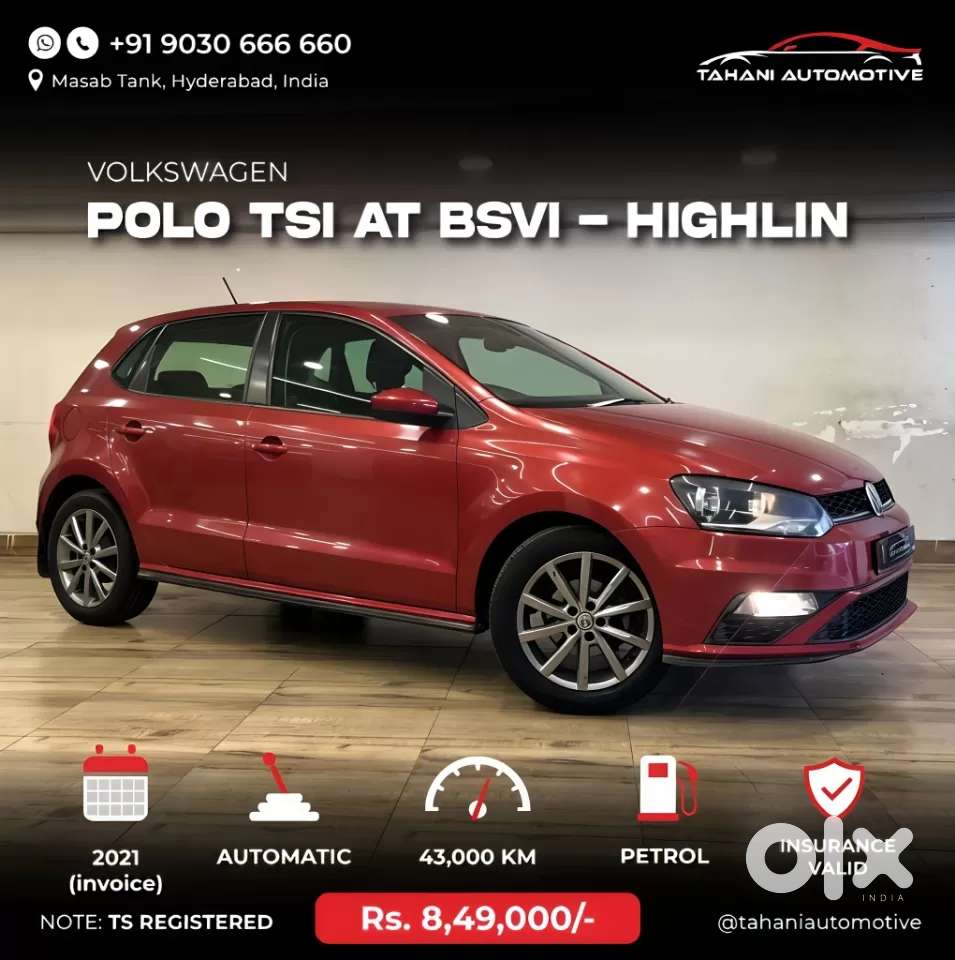 Volkswagen Polo 1.0 Highline Plus Tsi At, 2020, Petrol