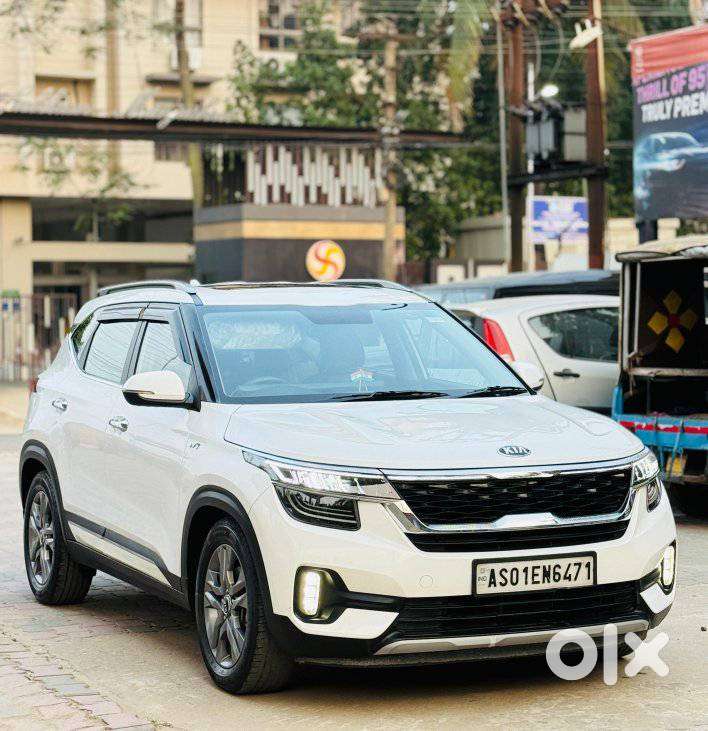 Kia Seltos 1.5 Htx+ Petrol At, 2021, Petrol