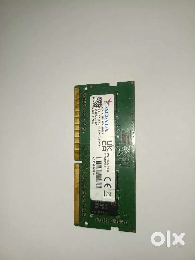 8GB DDR4 Laptop RAM 3200MHz (ADATA)