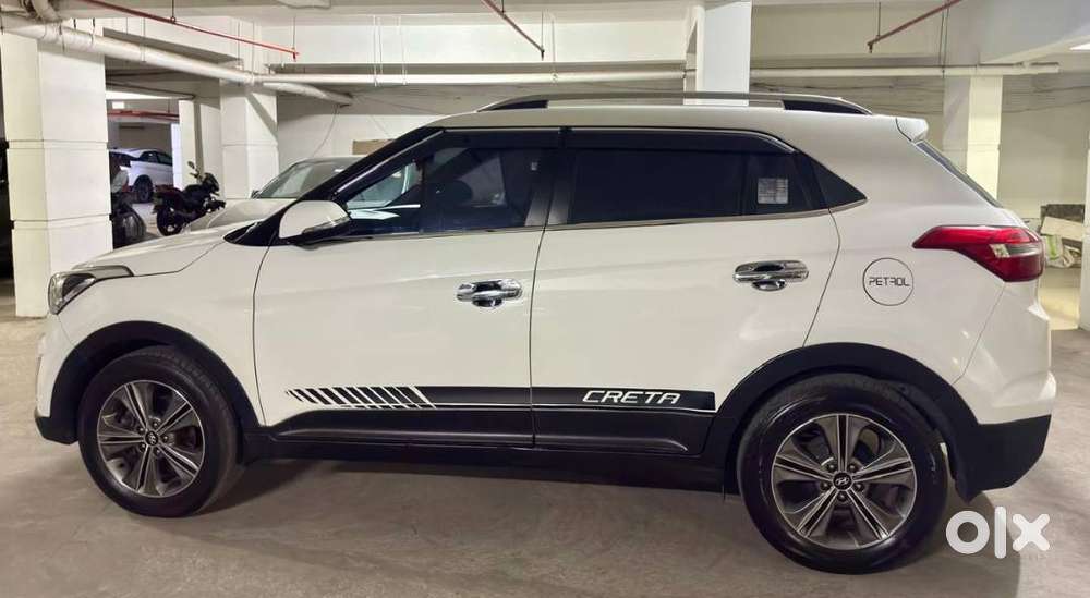 Hyundai Creta White Petrol Automatic