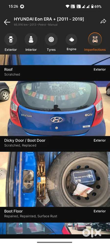 Hyundai Eon 2013 Petrol Showroom Maintained