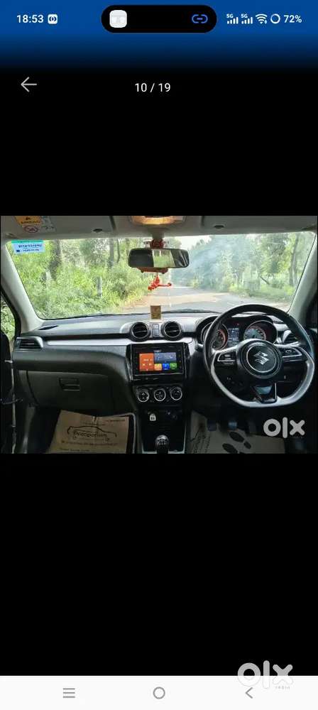 Maruti Swift Zxi Plus Top Model Allow Wheel