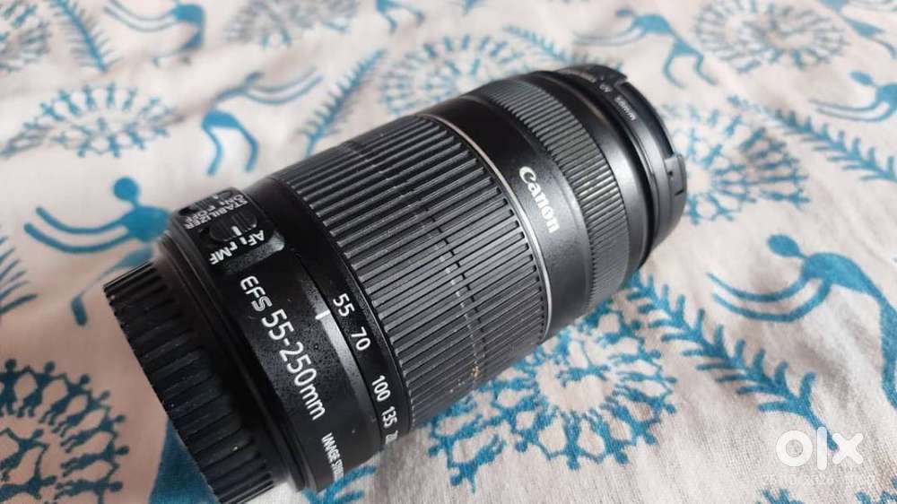Canon lens DSLR 50mm, 55 - 250mm Image Stabilizer