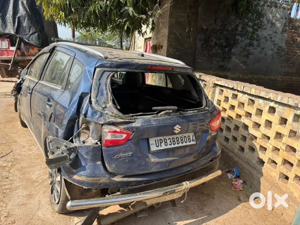 Maruti S-cross 2021 Alpha (top Model) – Accidental Car For Sale