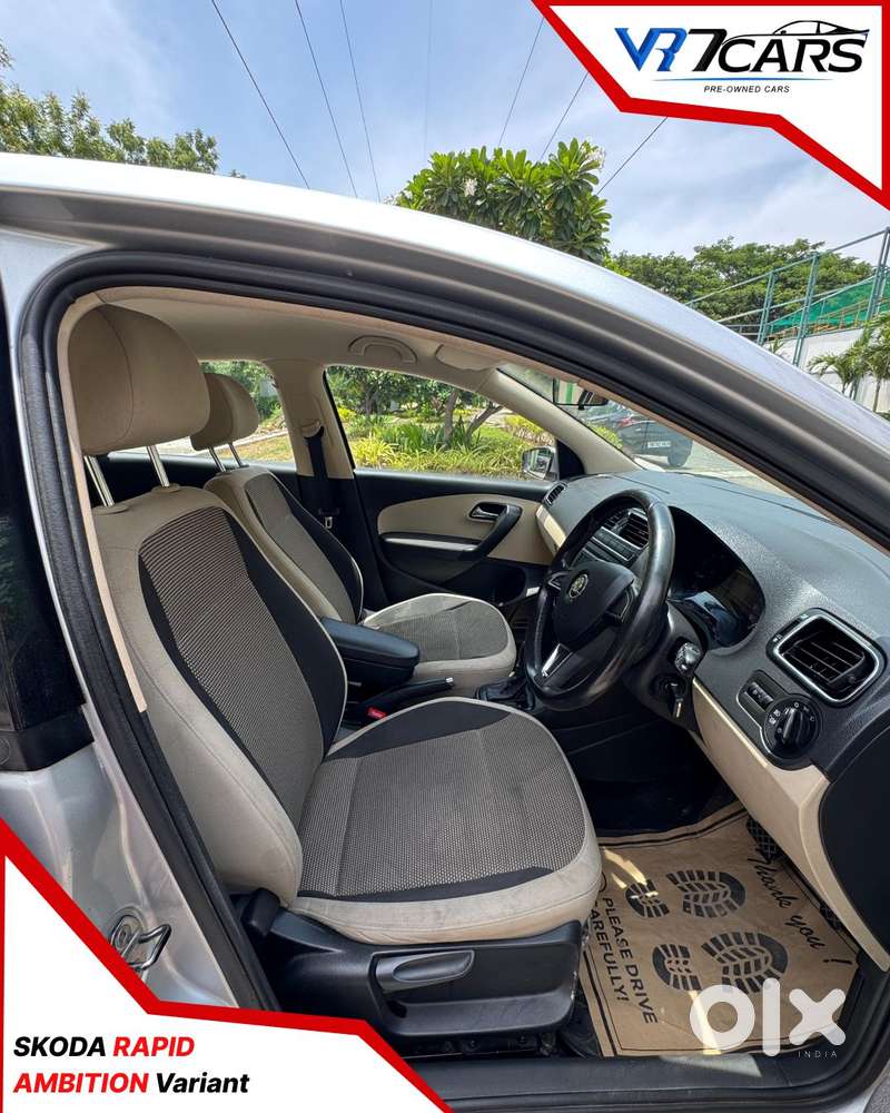 Skoda Rapid Ambition 1.6 Mpi Manual Plus Alloy, 2017, Petrol