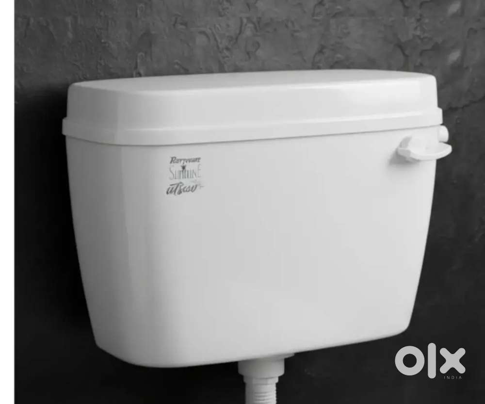 Flush tank seat cover white 1set NEW BOX