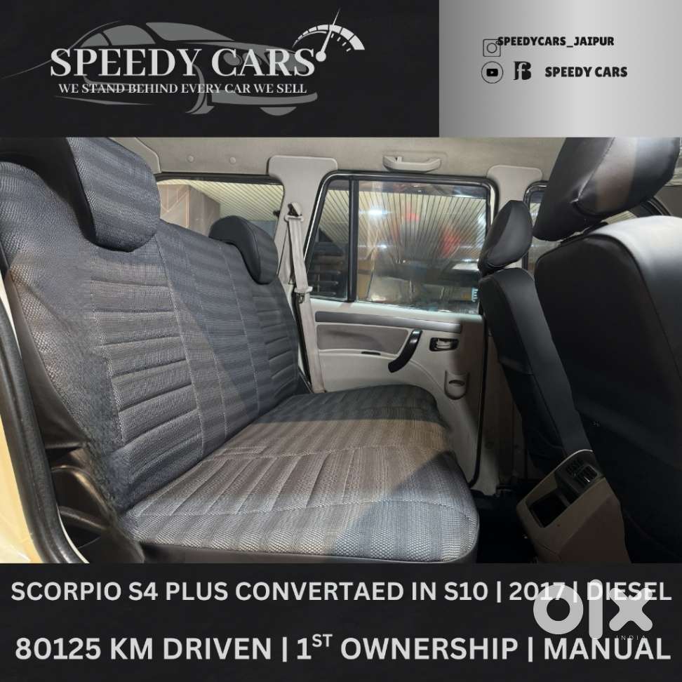 Mahindra Scorpio S4 Plus, 2017, Diesel