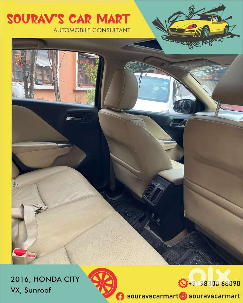 Honda City I Vtec Vx Option, 2016, Petrol
