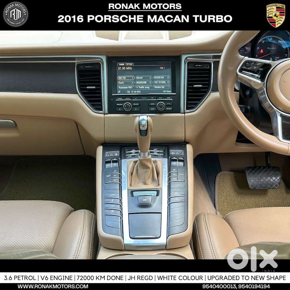 Porsche Macan Turbo, 2016, Petrol