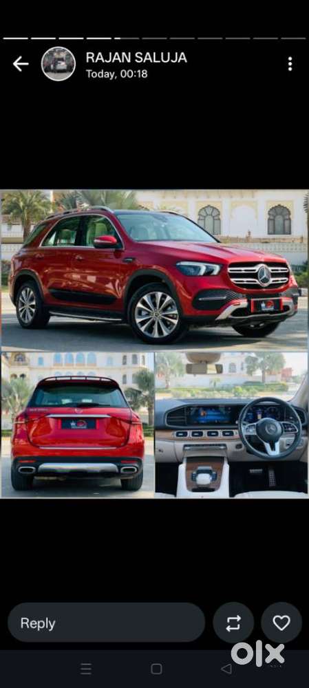 Mercedes-benz Gle Class Mercedes-benz-gle-300-d, 2021, Diesel