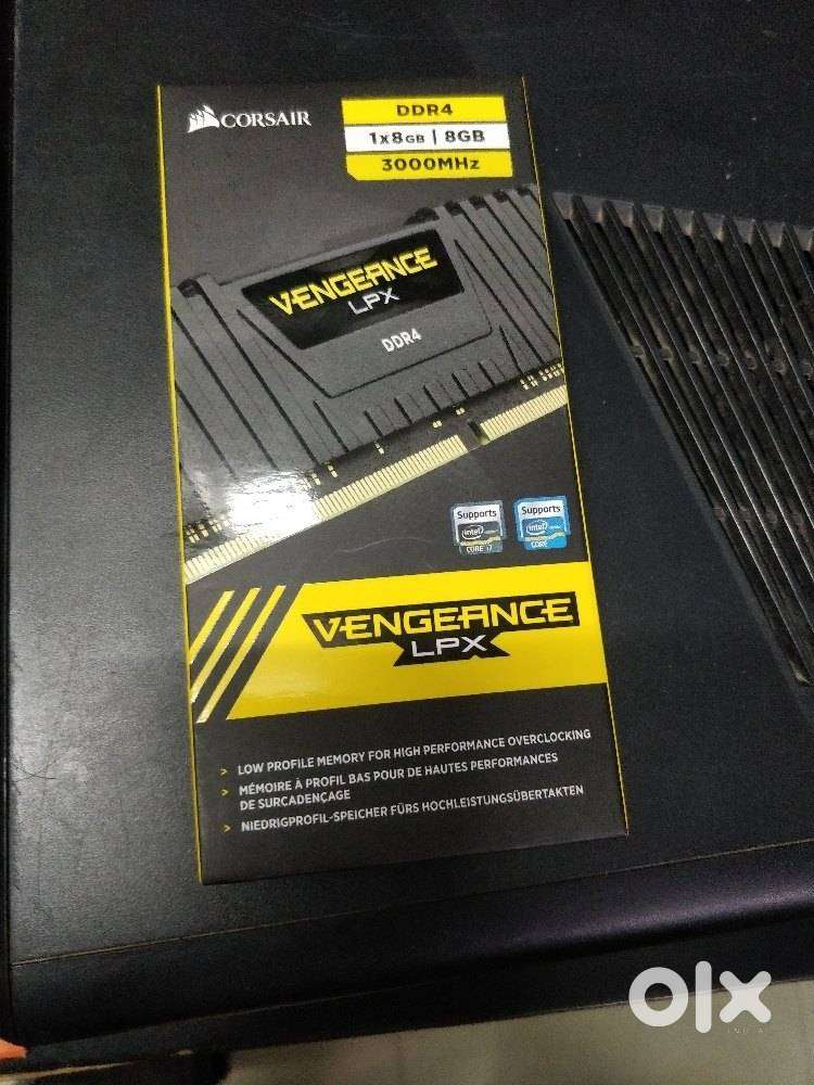 ram corsair 8gb 3000 mhz ddr4 seal pack bill box lifetime warranty