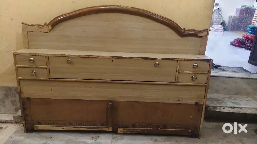 Wooden bed