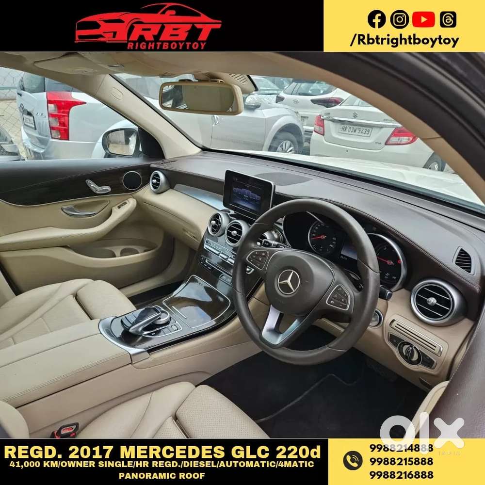 Mercedes-benz Glc 220d 4matic, 2017, Diesel