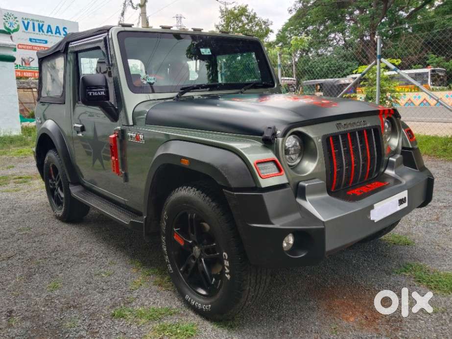 Mahindra Thar Lx Convertible Top Diesel At 4wd, 2020, Diesel