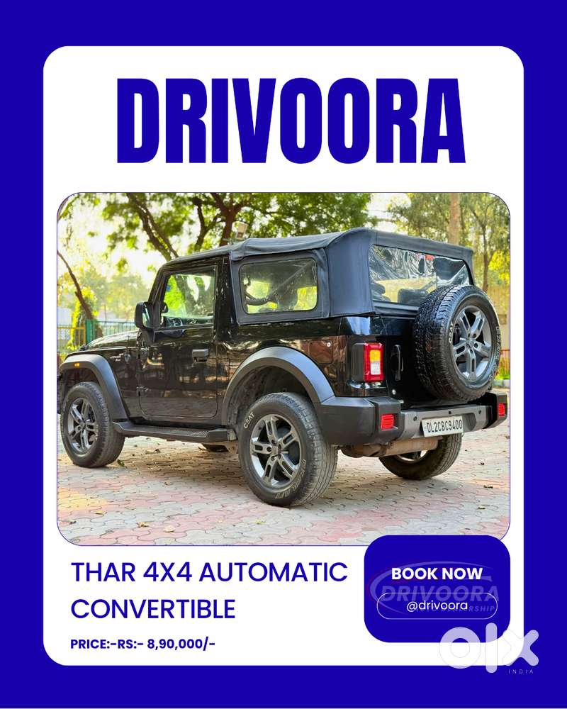 Model: Thar 4x4 Automatic Convertible