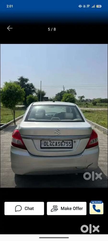 Maruti Dzire 2014 Cng