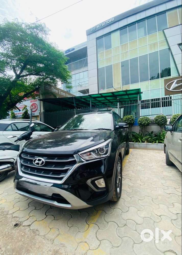 Black Hyundai Creta Diesel 2019
