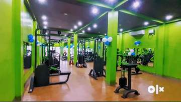 Jerai Fitness Gym Equipment with ACs flooring in 40 lakhs for