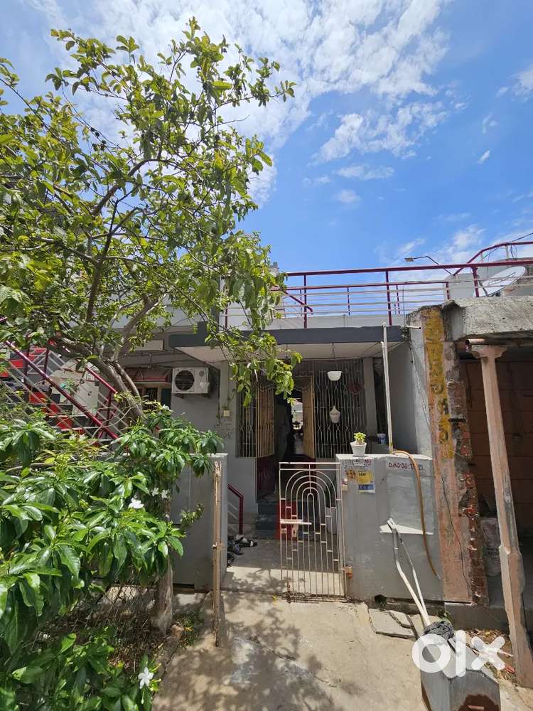 2bhk east facing semi furnished house for rent