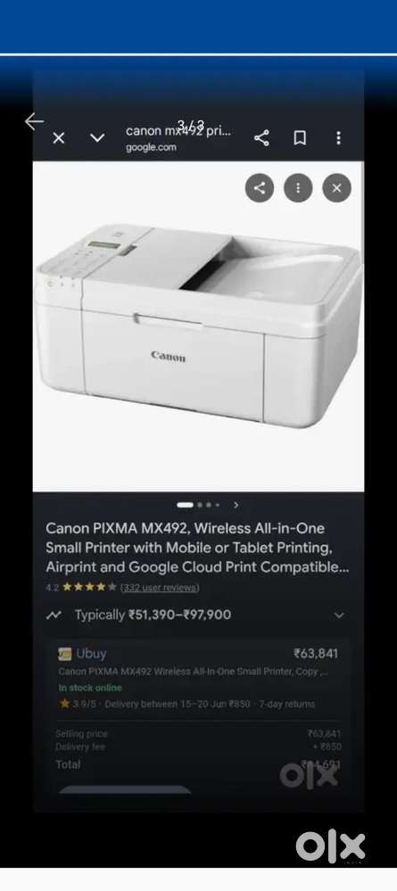 CANNON MX490