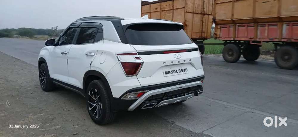 Hyundai Creta Facelift 2021 Diesel Well Maintained All Brand New Tyres