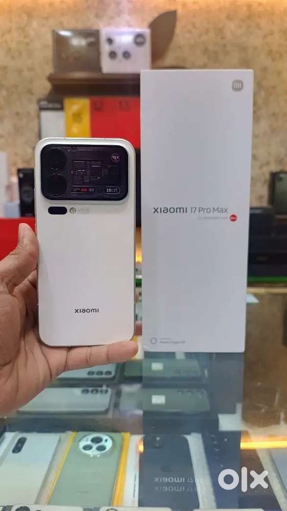 xiaomi 17 pro max 12/512gb white colour brand new condition box