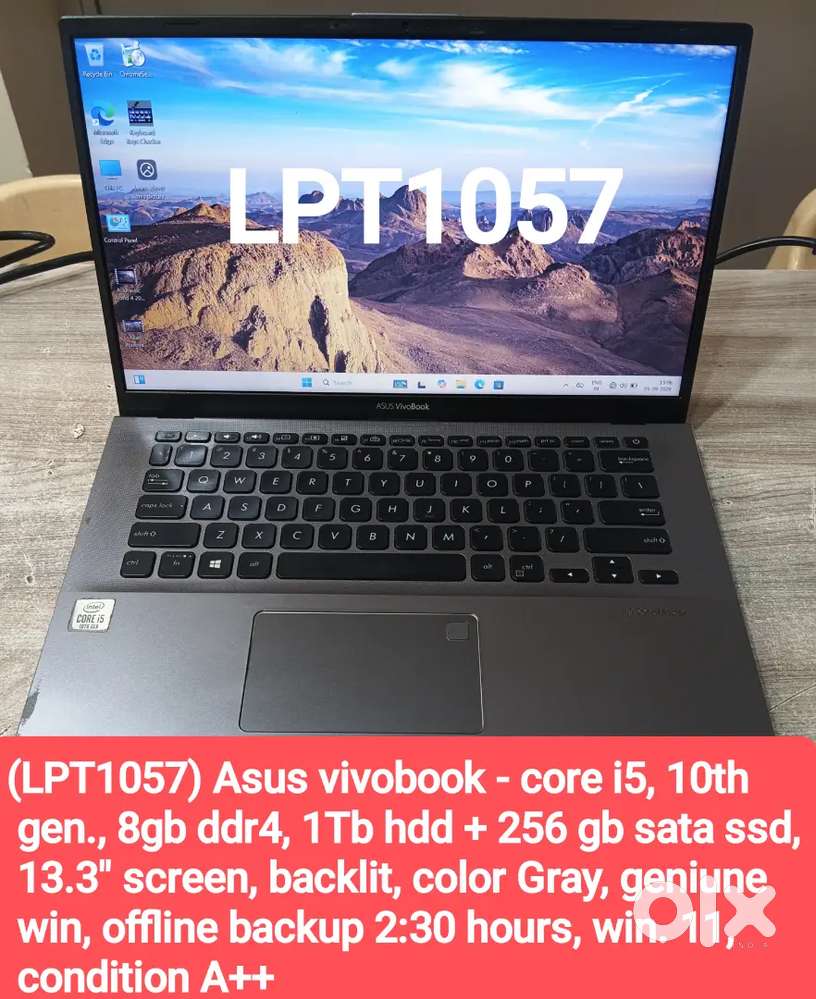 (LPT1057) Asus vivobook  used laptop