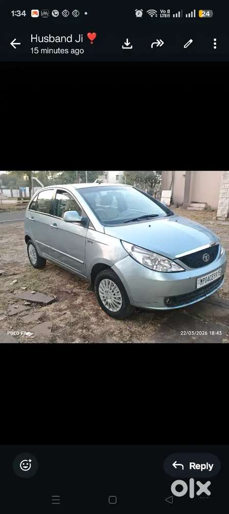 Tata Indica Vista 2009 Diesel Well Maintained By Bhel Employee