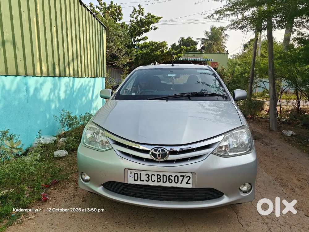 Toyota Etios 2012 Manual Petrol