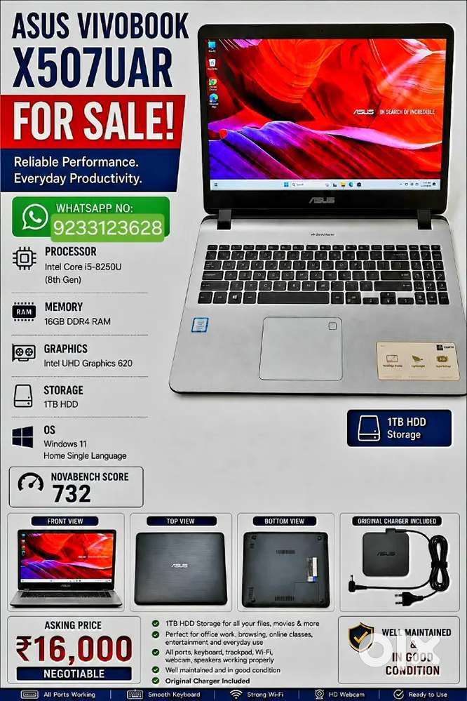 Laptop - ASUS VIVOBOOK
