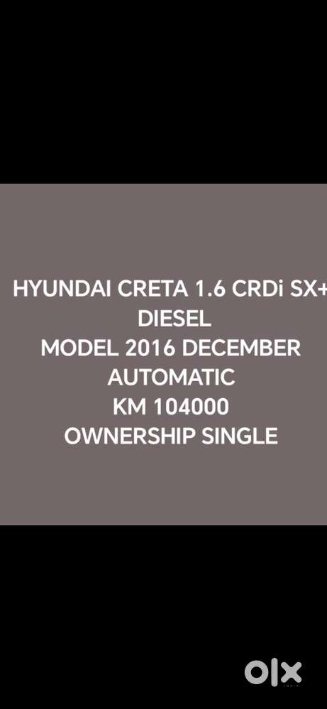 Hyundai Creta 1.6 Sx Plus Auto, 2016, Diesel
