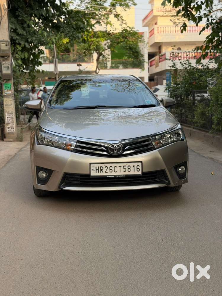Toyota Corolla Altis 2016 Car Zero Dept Insurance