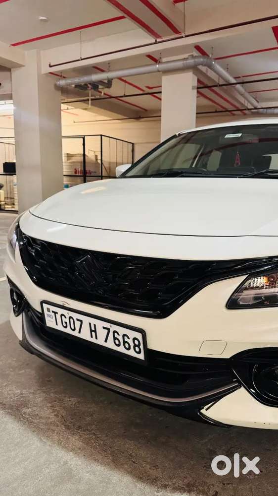 Suzuki Baleno 2024-top End-automatic-11812kms-modified Wheels-dechrome