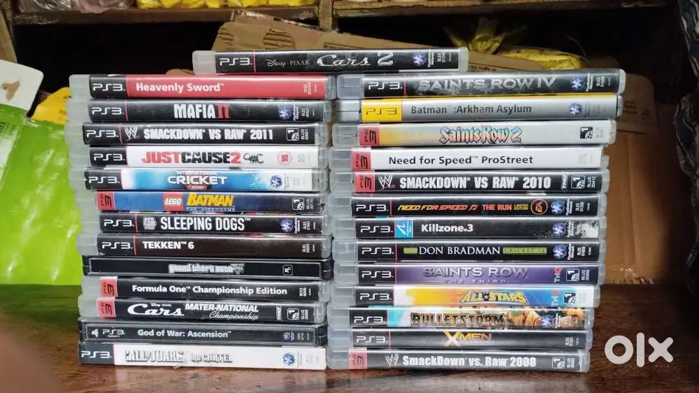 PS3 , PSP and XBOX 360 games PlayStation 3 Games CDS and