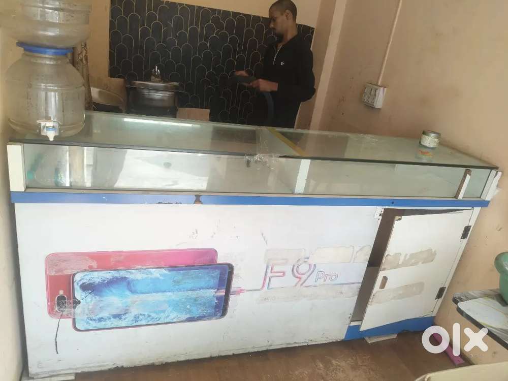 Mobile shop counter