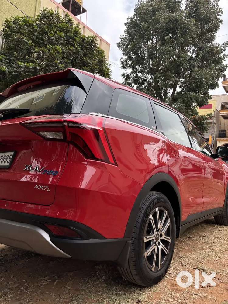 Mahindra Xuv700 2024 Diesel Red Colour Mint Condition