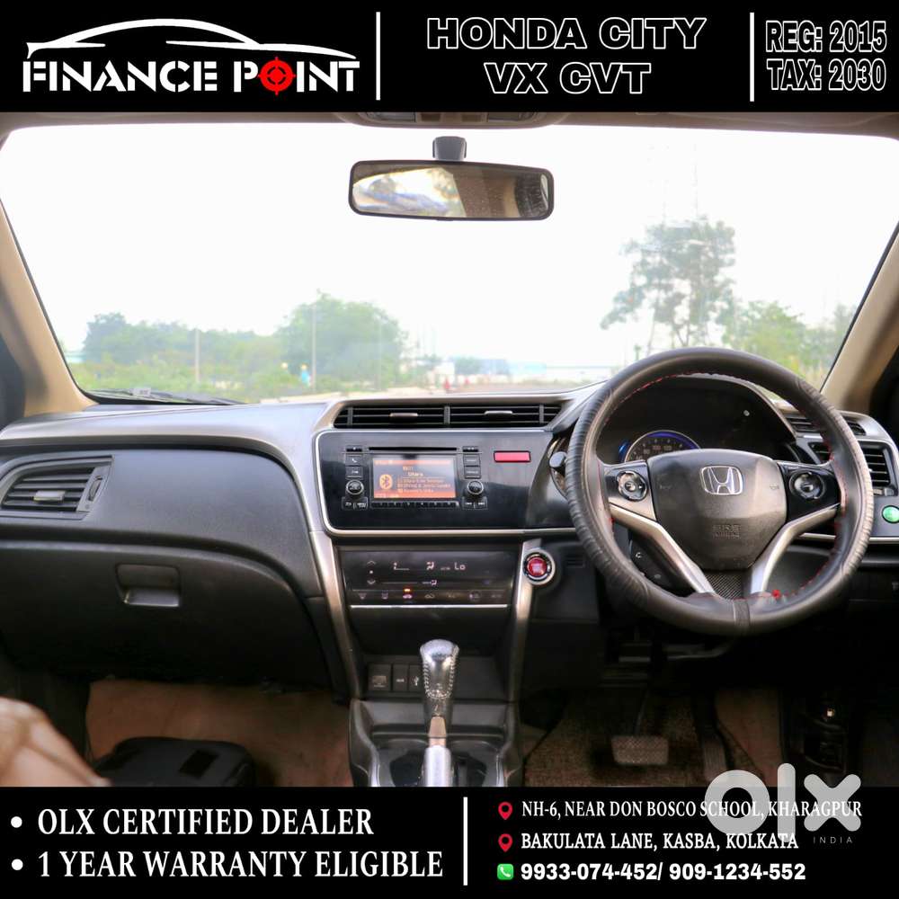 Honda City Vx Petrol Cvt, 2015, Petrol