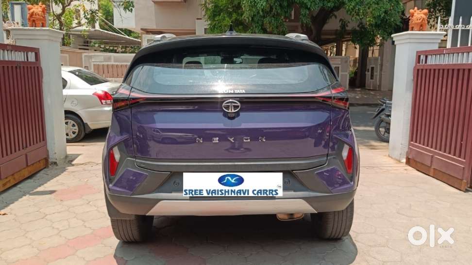 Tata Nexon Fearless Plus S Purple 1.2 Revotron Petrol 7dca Dt, 2023,..