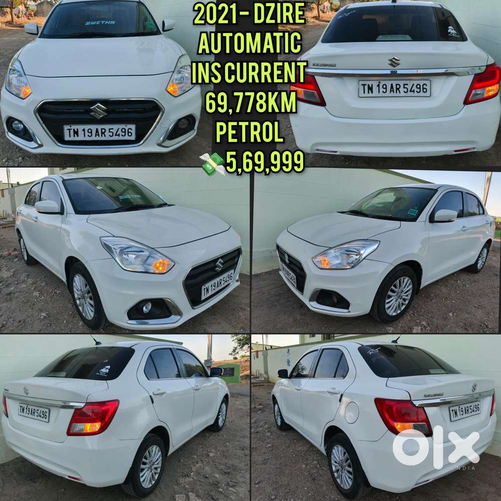 Maruti Suzuki Dzire 1.2 Zxi Amt, 2021, Petrol