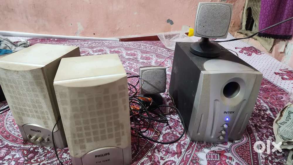 Old Intex & Philips Sound Box / Speakers &ndash; Working Condition