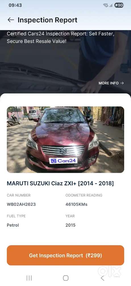 Maruti Suzuki Ciaz 2015 Petrol 17005 Km Driven