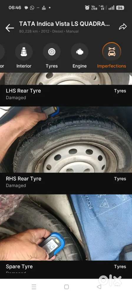 Tata Indica Vista 2013 Diesel 82000 Km Driven