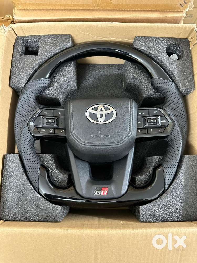TOYOTA GR SPORT CARBON FIBER STEERING WHEEL AVAILABLE