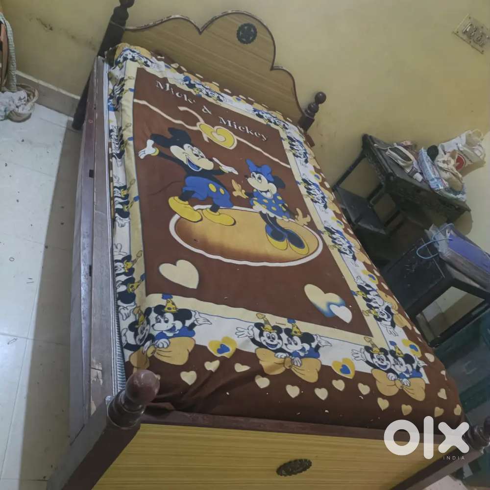 Bed and Table