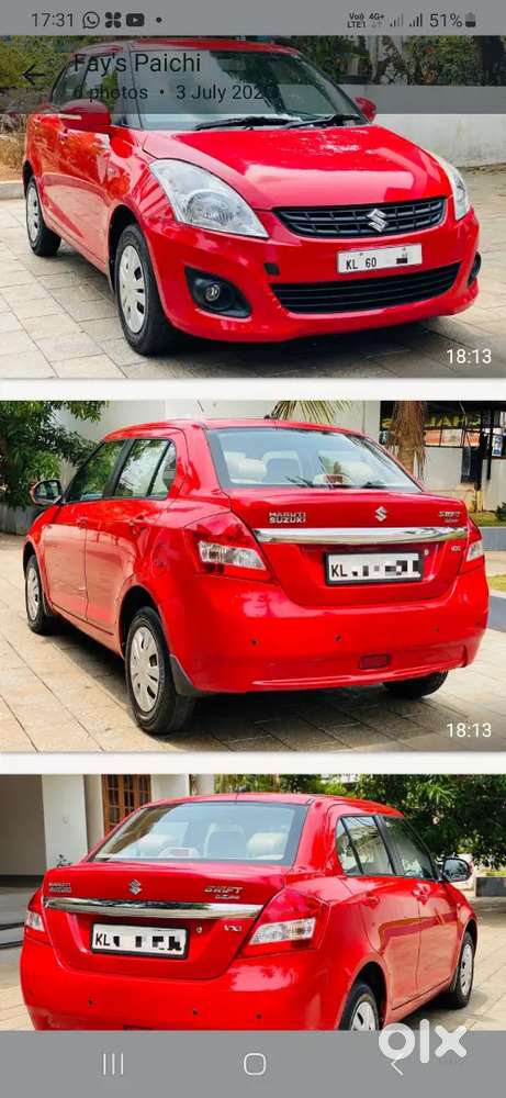 Maruti Suzuki Dzire 2015 Petrol 69000 Km Driven