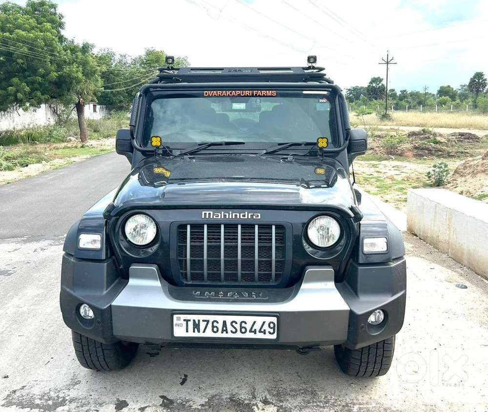 Mahindra Thar For Sale 2022 Black Color Diesel Hard Top Manual