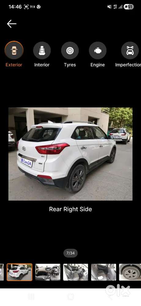 Hyundai Creta 2018 Diesel 109500 Km Driven