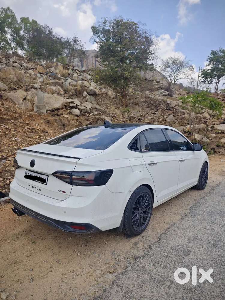 Modified Volkswagen Virtus 2024 Petrol Well Maintained