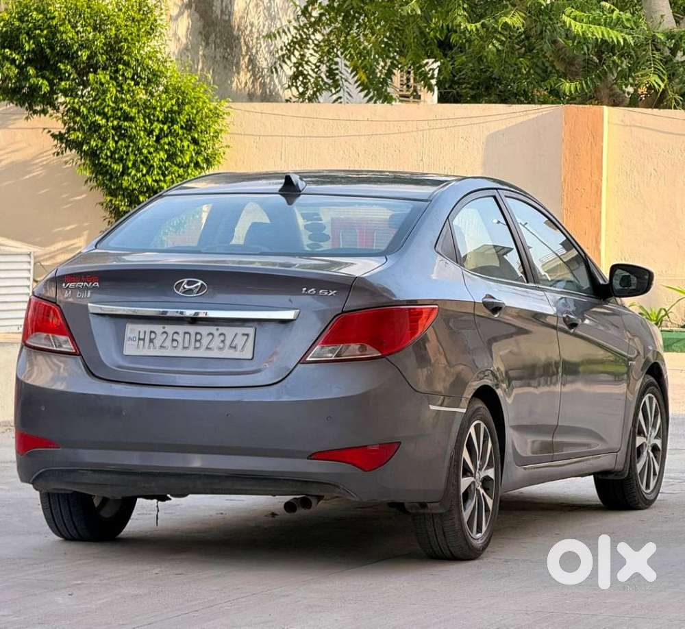 Hyundai Verna Sx Option, 2017, Petrol